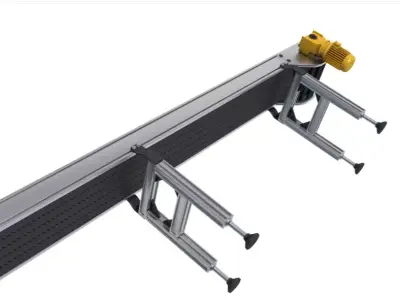 Conveyor Belt for Factory 3D model