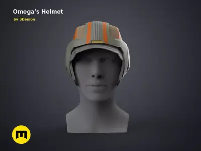 Omega Helmet - Bad Batch 3D print model