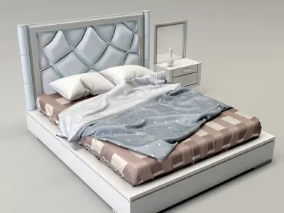 bed 2 Roisss 3D model 3D model