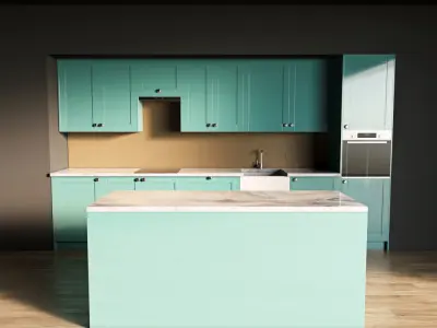 82-Kitchen10 glossy 7 3D model