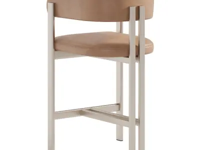 SAVOY LIGHT BAR STOOL Low-poly 3D model