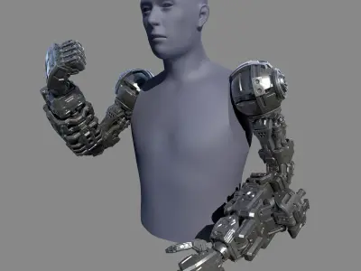 JAT Mech Arm - With texture 3D model