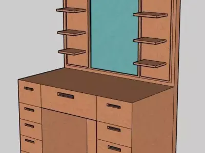 Dressing Table 3D model