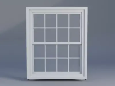 Window Low-poly 3D model shop