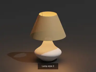 Lamp collection 3D Model Pack