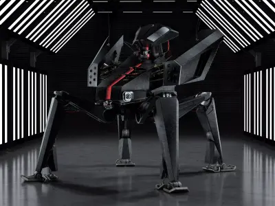 ARAK mech 3D model