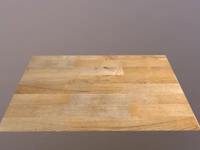 Wooden Floor Low-poly 3D model purchase