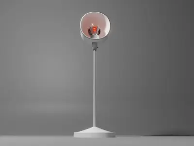 Lamp Furniture Light bulb Low-poly 3D model