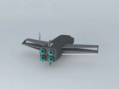 'Sciiol' Fighter Free 3D model