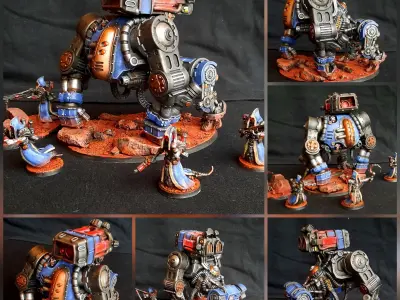 Dark Techno Gorillax Obsidion Automata 3D print model