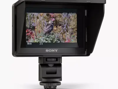 Sony CLM-V55 on-camera monitor Low-poly 3D model