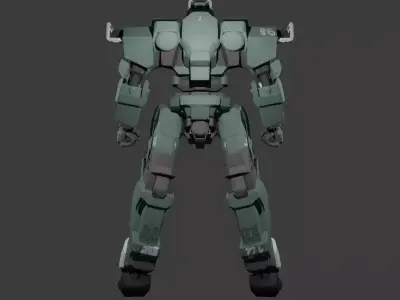 Mecha Cerberus 3D model