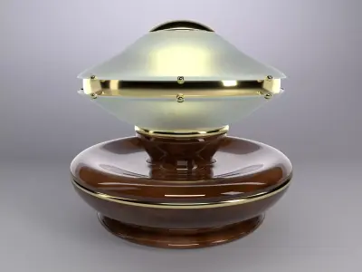 Bedside lamp 3D model purchase