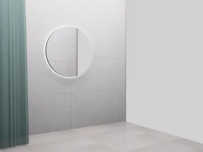 Curtain Straight Line Pack 01 3D model