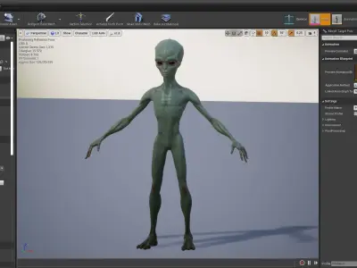 Alien UFO Low-poly 3D model buy