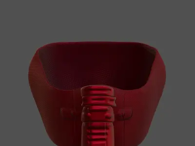 Gas mask helmet 3d model scifi Low-poly  Low-poly 3D model 207