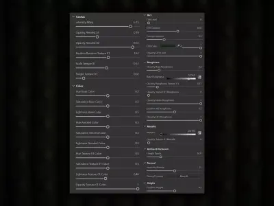 Cactus Stylized - VOL 01 - SBsar - Maps 3D model