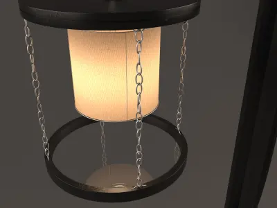 floor lamp 02 3D model