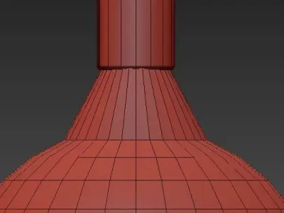 Halo pendant chandelier 3D model purchase