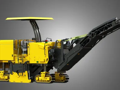 PM 622 Cold-Planer - Asphalt Removal  3D model