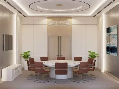 Meeting room 3D model