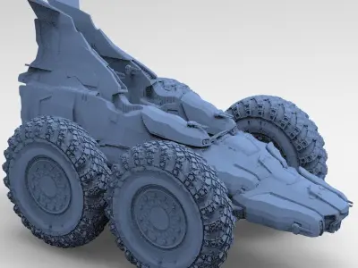 Ocean Space Roamer assassin ship 2  3D model