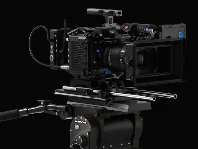  Arri Alexa Mini LF with OConnor 2560 Tripod systems 
