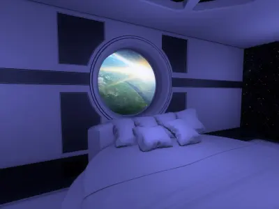Sci Fi Room 3D model