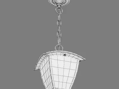 375070 Lampione Lightstar LED street lamp 3D model