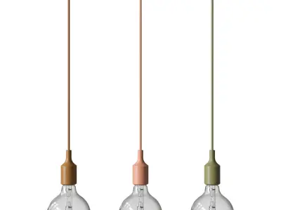 Pendant Light Collection 06 3D Model Pack