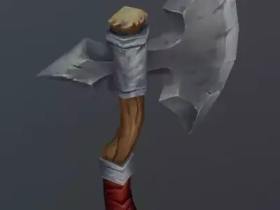 Hammer axe 3D model