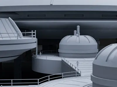 Star Wars Kamino City 3D model