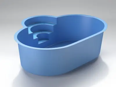 Swiming pool 8 3D model