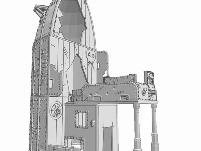 La Dorada Scout Tower 3D print model