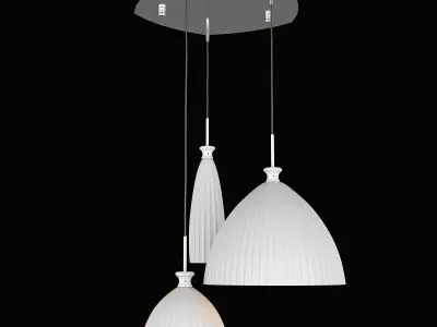 81013x Agola Lightstar Hanging Chandelier 3D model