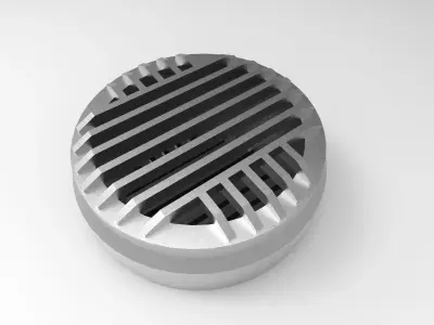 scifi or spaceship manhole 3D print model