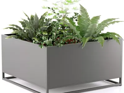 Garden bed square Consuela La Redoute 3D model