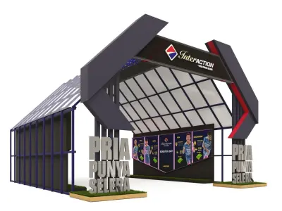 Gate Tunnel Information 3D model