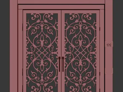 Exterior  Door  3D model