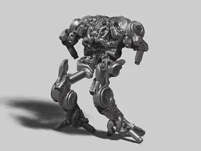 robot battle a14 3d print model 3D print model