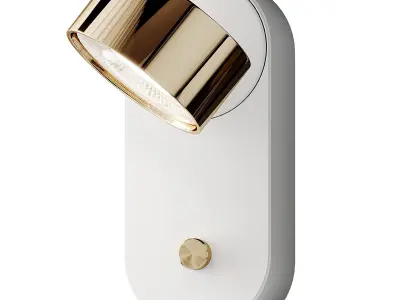 WI4-AB-1OV-2-D2W Wall lamp from Mawa Design 3D model