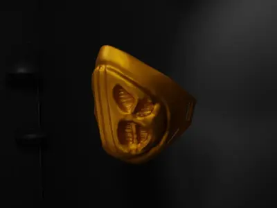 Dune Arrakis Face Mask -Dune Cosplay Helmet 3D print model