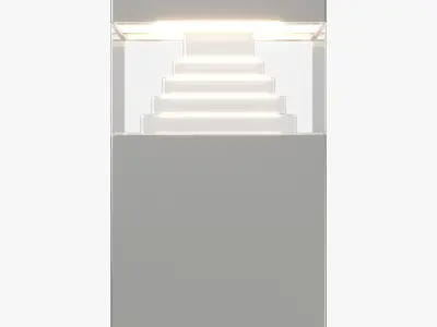 37761x Raggio Lightstar LED street lamp 3D model