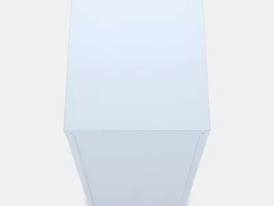 HELMER Drawer unit on castors 3 3D model