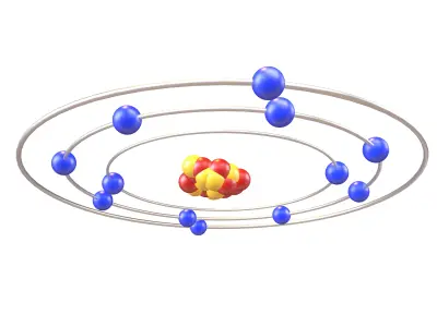 Magnesium Chemical Element v1 001 Low-poly 3D model