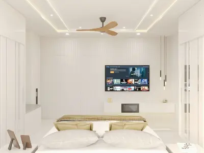 Bedroom Interior Design - 5 3D model