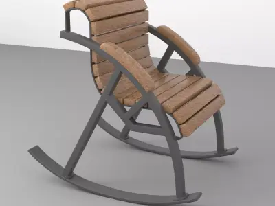 Comfortable Armchair  3D model