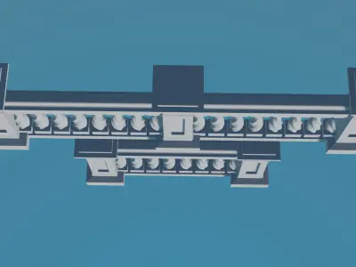 Professional Description for 3D Concrete Balustrade Project 3D print model