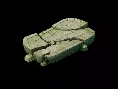 Model - Kaji Buddha material material adjustment 3D model