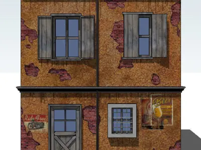 Ancient house 3D model